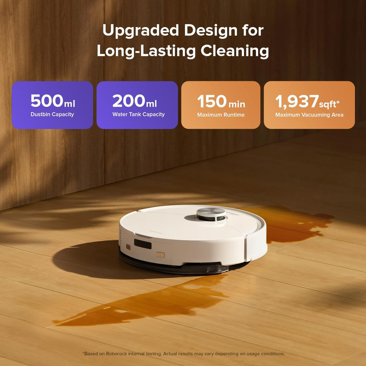 Robot Vacuum Cleaner Mop 10000Pa Powerful Suction Smart Floor roborock Q10 S5