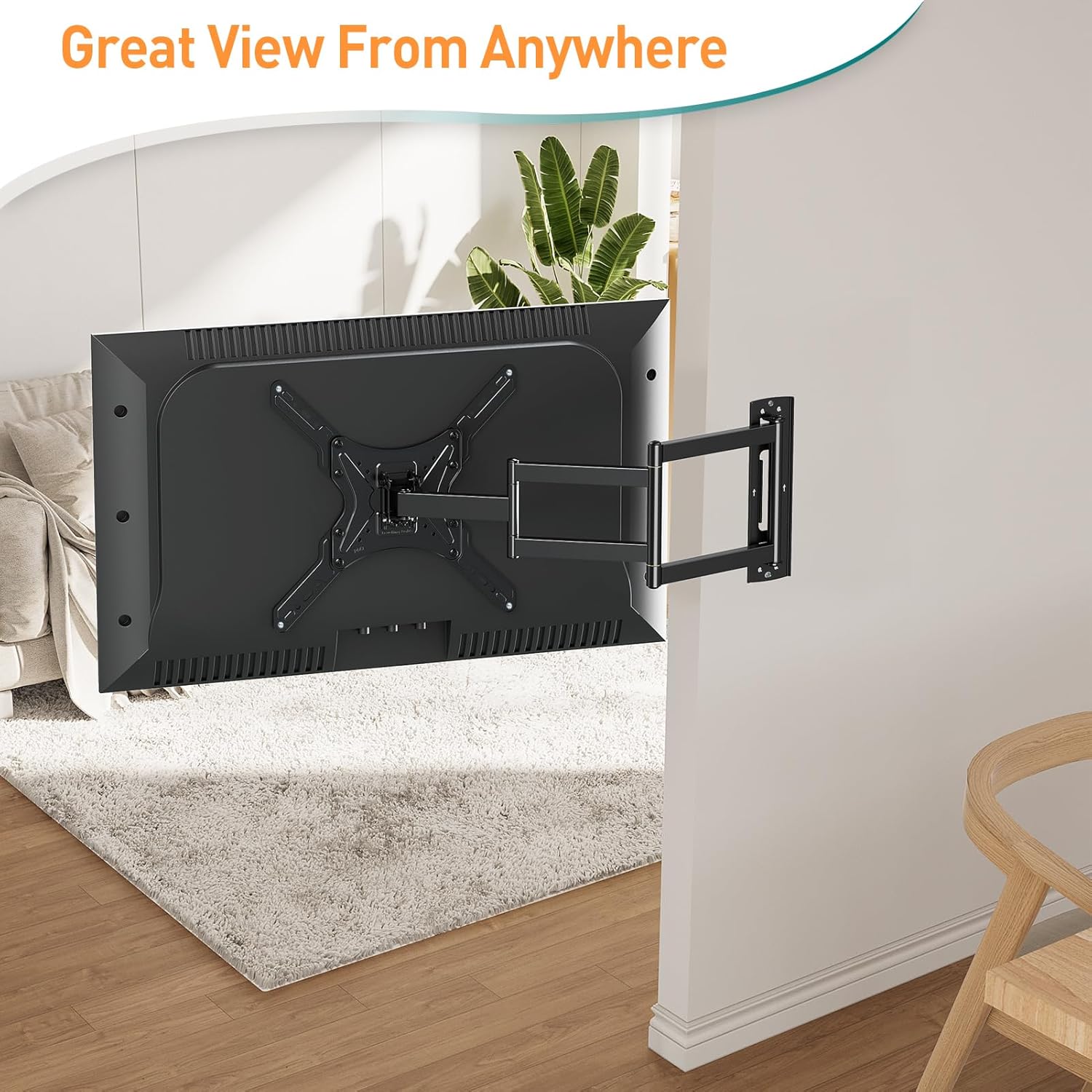 Long Reach TV Wall Bracket 26-60 Inch Full Motion Mount ELIVED