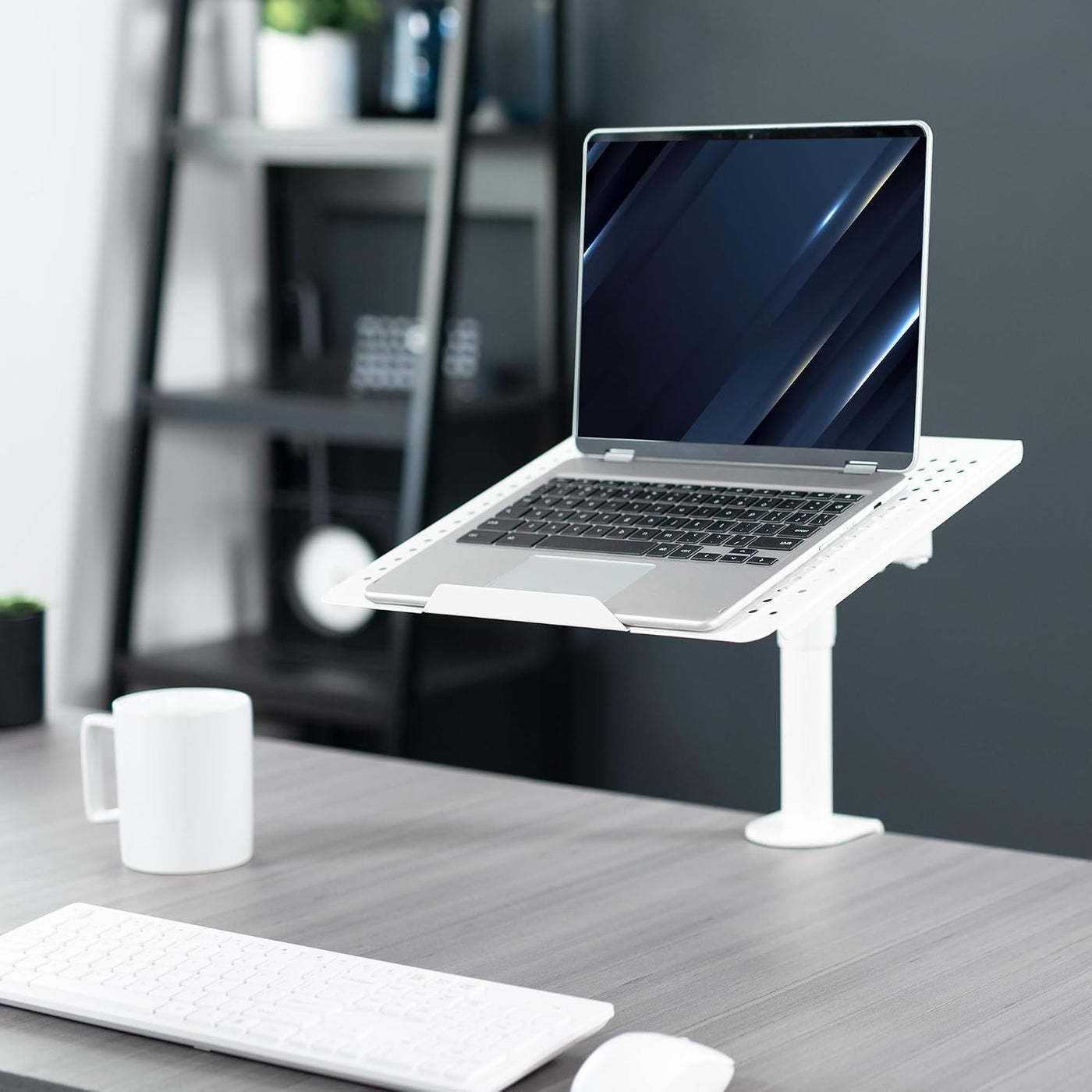 Laptop Desk Mount Stand Fully Adjustable C-Clamp Notebook Holder VIVO