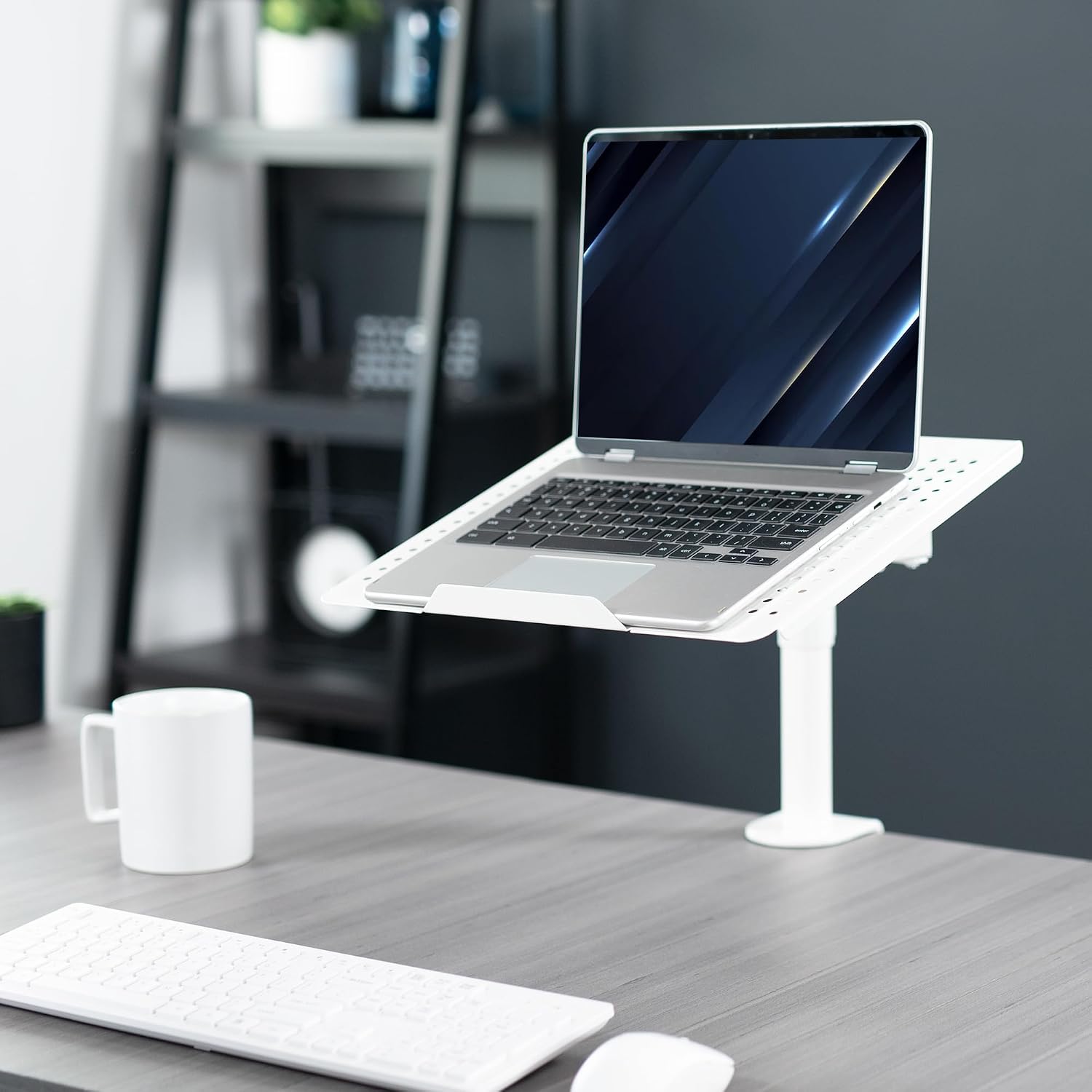 Laptop Desk Mount Stand Fully Adjustable C-Clamp Notebook Holder VIVO