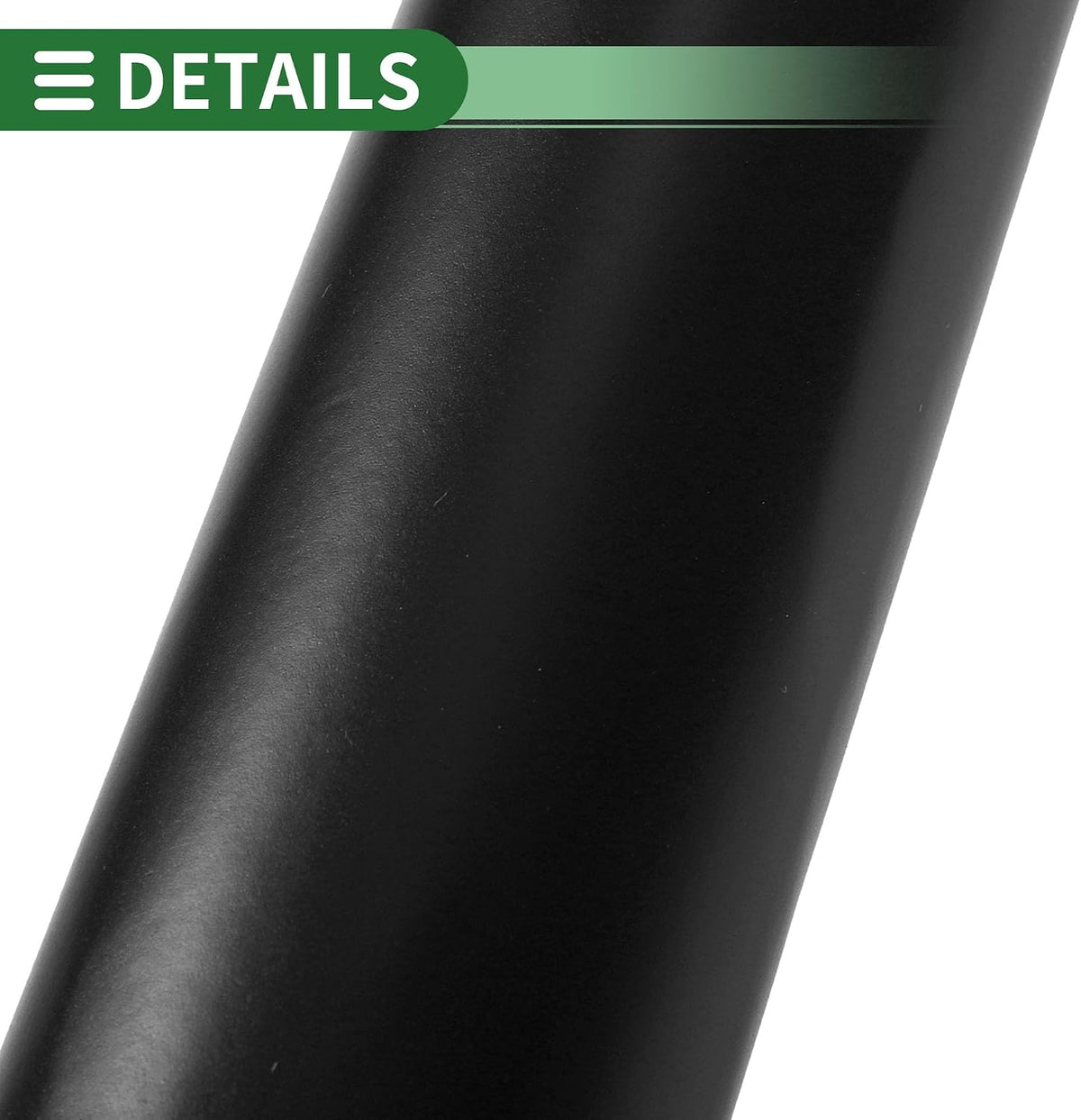 Car Wrap Vinyl 20ft x 59.84 Inch Matte Black Protective PVC Film Motoforti Roll