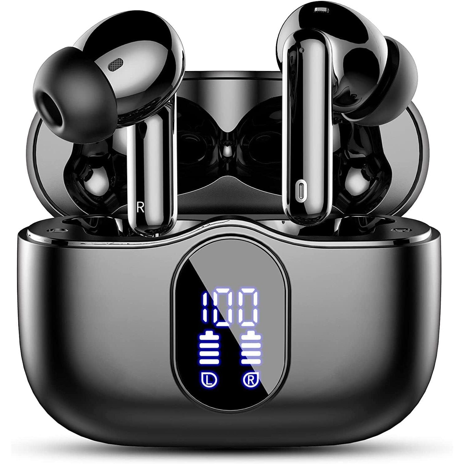 Wireless Earbuds Bluetooth 5.3 Deep Bass 36H Playtime Noise Cancel Btootos