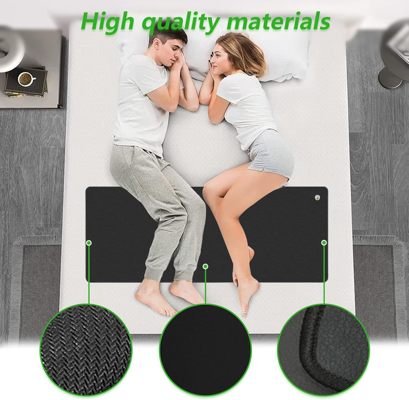 Grounding Mat 50x120cm Earth Sheet for Better Sleep, Anxiety, Pain, Inflammation