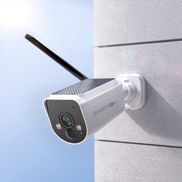 4K Wireless Add On Security Camera Solar Night Vision Swann MaxRanger4K Outdoor