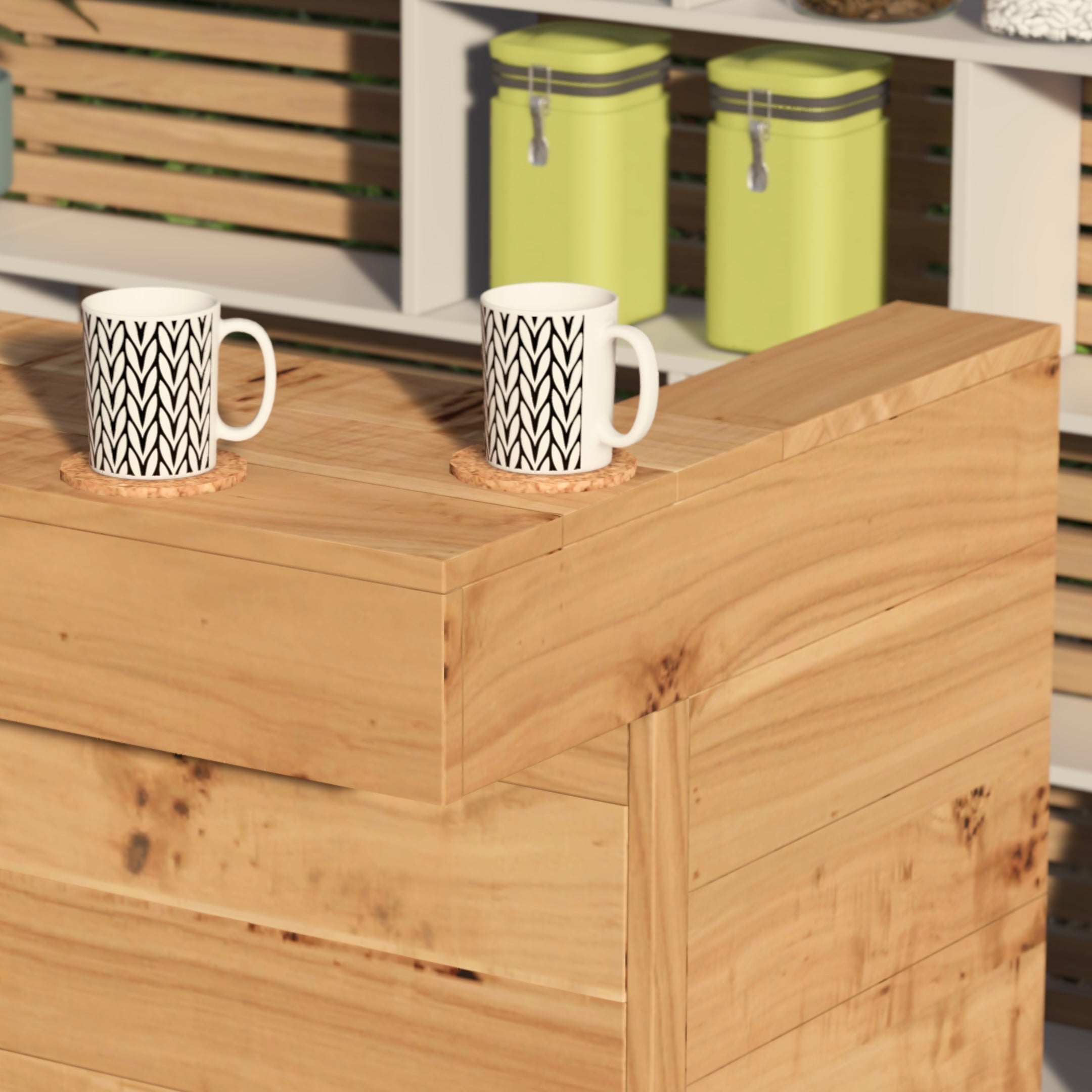 Garden Bar Outdoor Wooden Drinks Bar Rustic Patio Entertaining