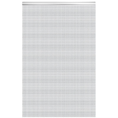 Aluminium Chain Fly Screen 90x200cm Door Curtain Silver Grey Insect Pest Control