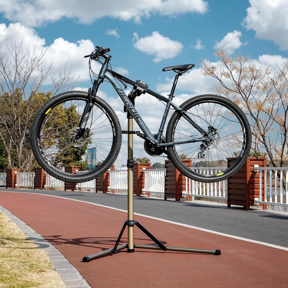 Bike Repair Stand Foldable Adjustable 360 Rotating 36kg MTB Road E-Bike CXWXC