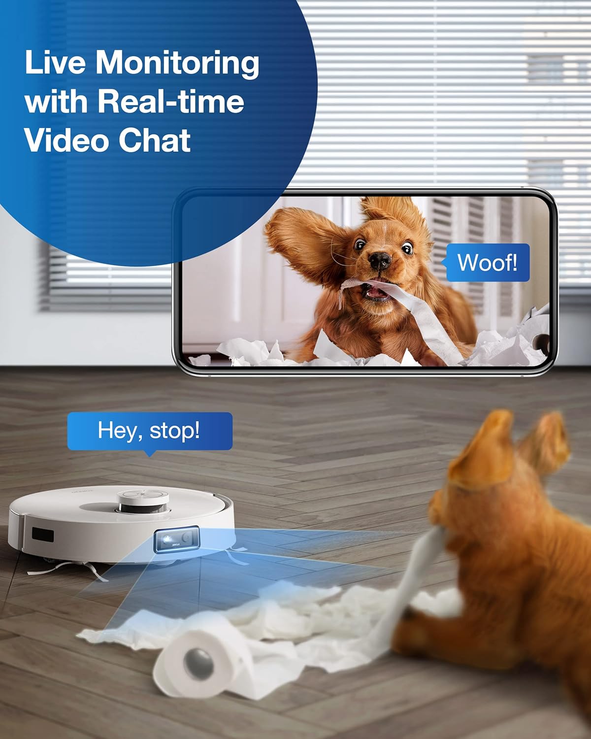 ECOVACS DEEBOT T10 PLUS Robot Vacuum Cleaner Auto-Empty Station 3000 Pa