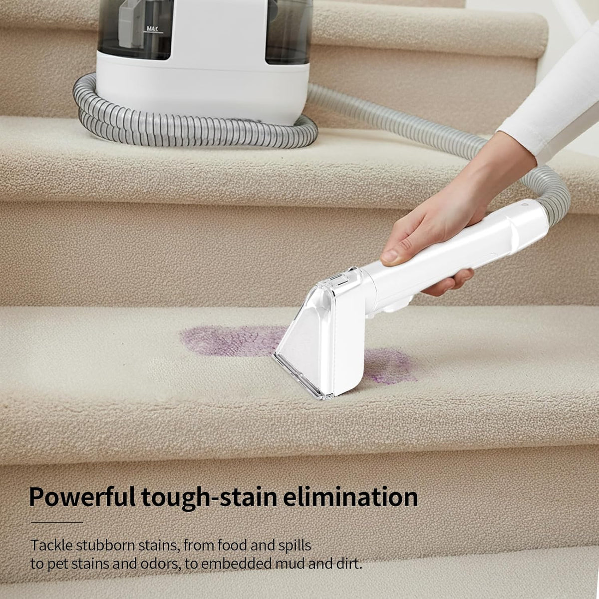 Portable Carpet Cleaner Handheld Spot Cleaning Machine Upholstery PUREBEAR