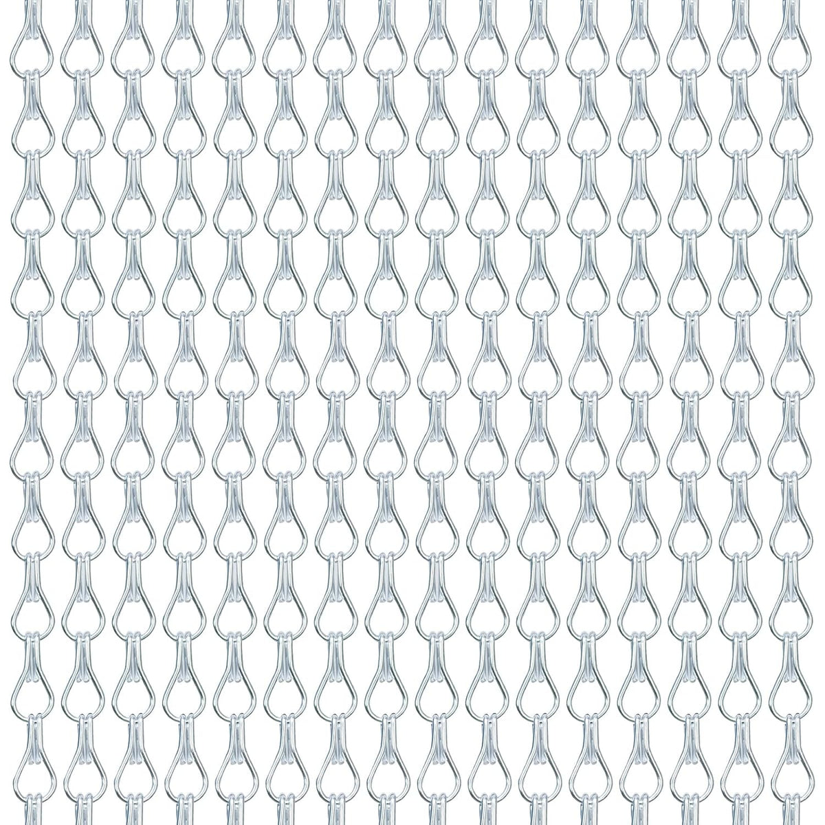 Aluminium Chain Fly Screen 90x210cm Door Curtain Insect Pest Control Silver