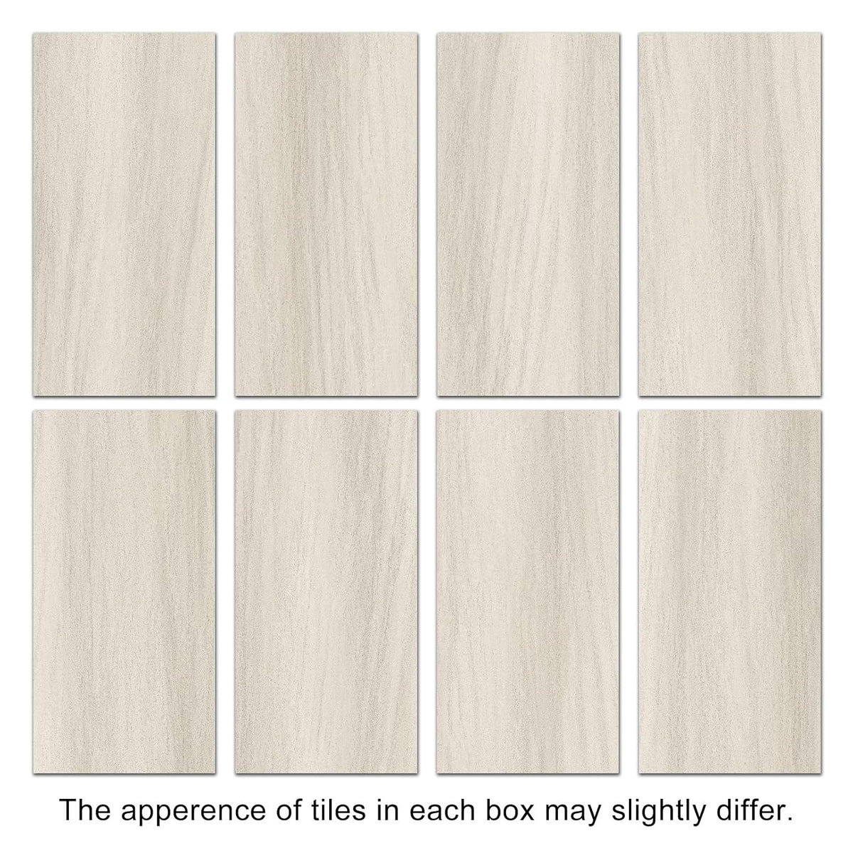 Self Adhesive Vinyl Floor Tiles 61x30.5cm Stone Effect Waterproof Mysflosy