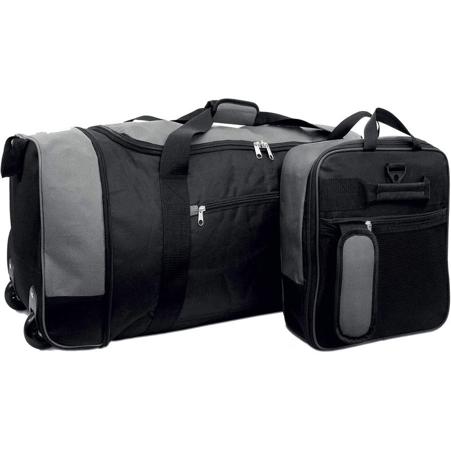 Large Foldable Suitcase Wheeled Holdall Travel Bag with Wheels Lightweight iN Bag