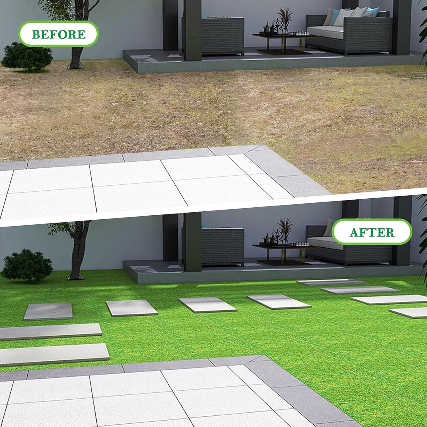 Artificial Grass Rug 1x10M 30mm Astro Turf Lawn Mat Nisorpa