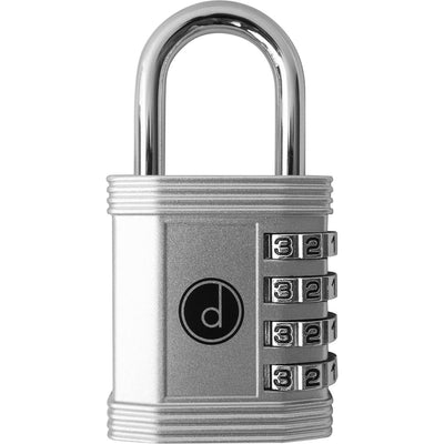 4 Digit Combination Padlock Weatherproof Gym Gate Storage Lock Desired Tools