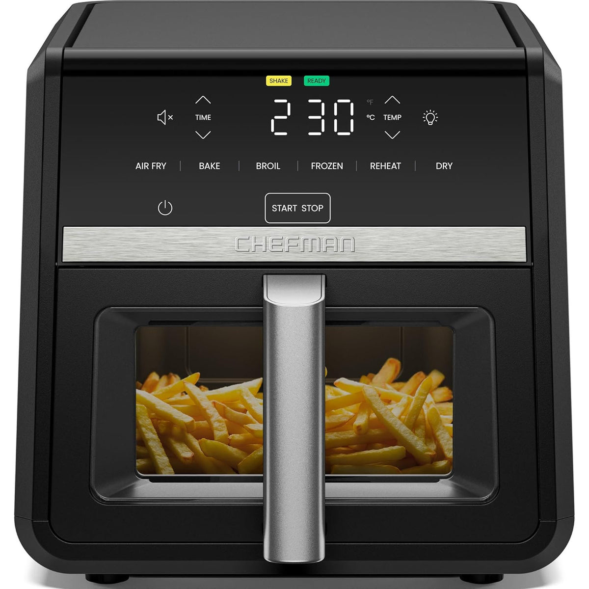 Air Fryer 8.5L Compact 6 in 1 TurboFry 230C Digital Cooking Oven Chefman