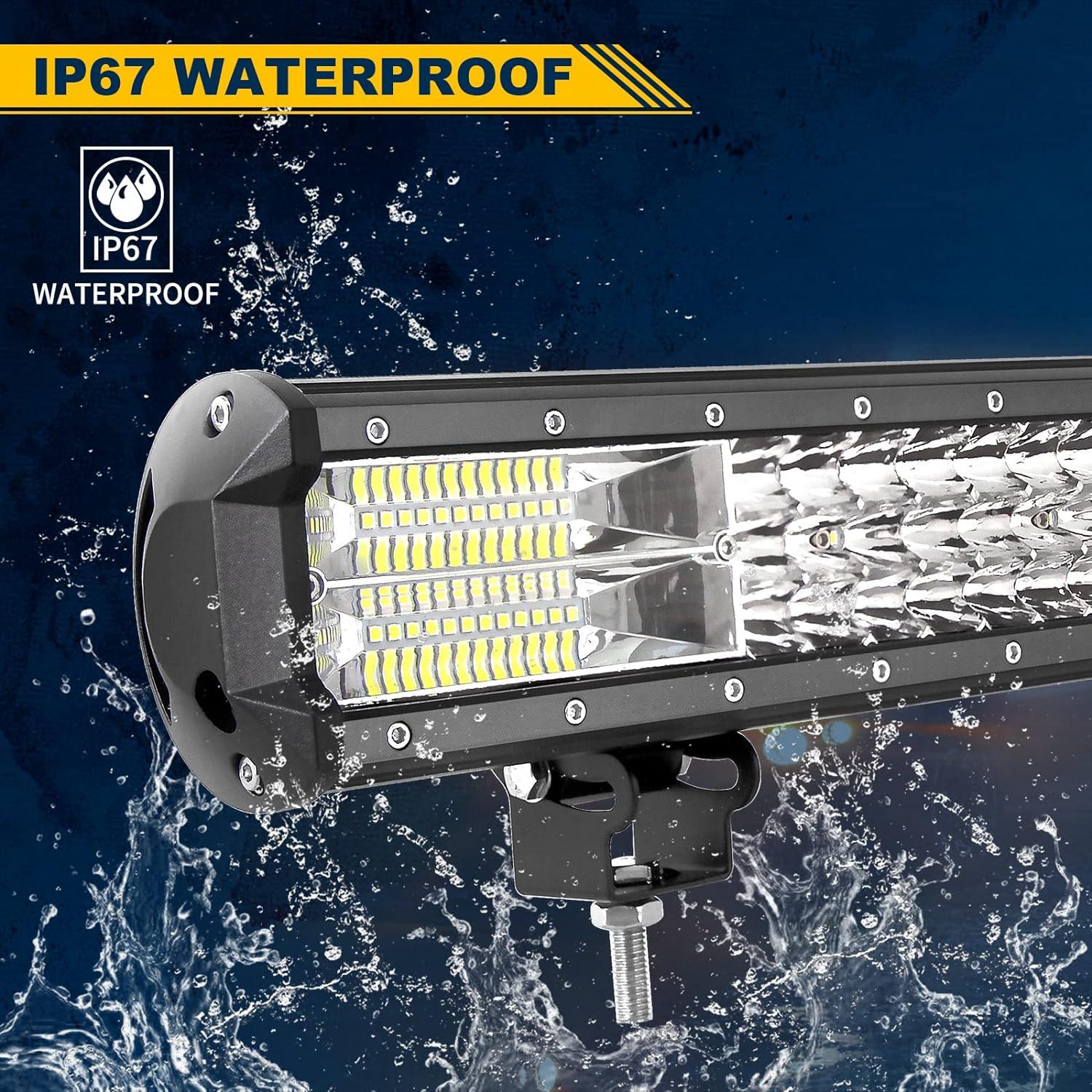 Willpower 39 inch 540W LED Light Bar With Wiring Harness 12V 24V - Massive Discounts