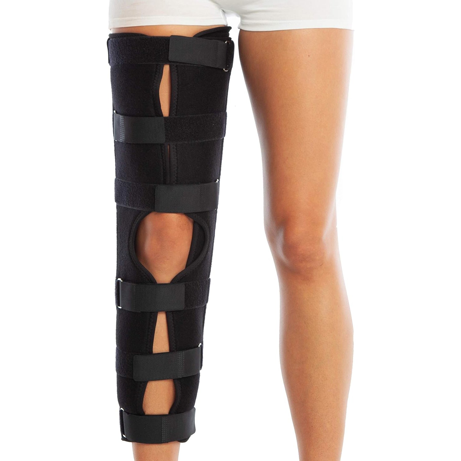 Knee Immobilizer Brace for Pre/Post-Surgery Support, 26'' Splint, 3 Sizes - Massive Discounts