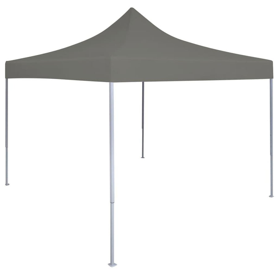 Foldable Party Tent Pop-Up 3x3 m Anthracite - Massive Discounts