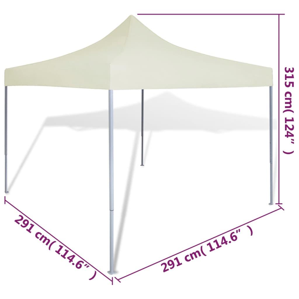 Cream Foldable Tent 3 x 3 m - Massive Discounts