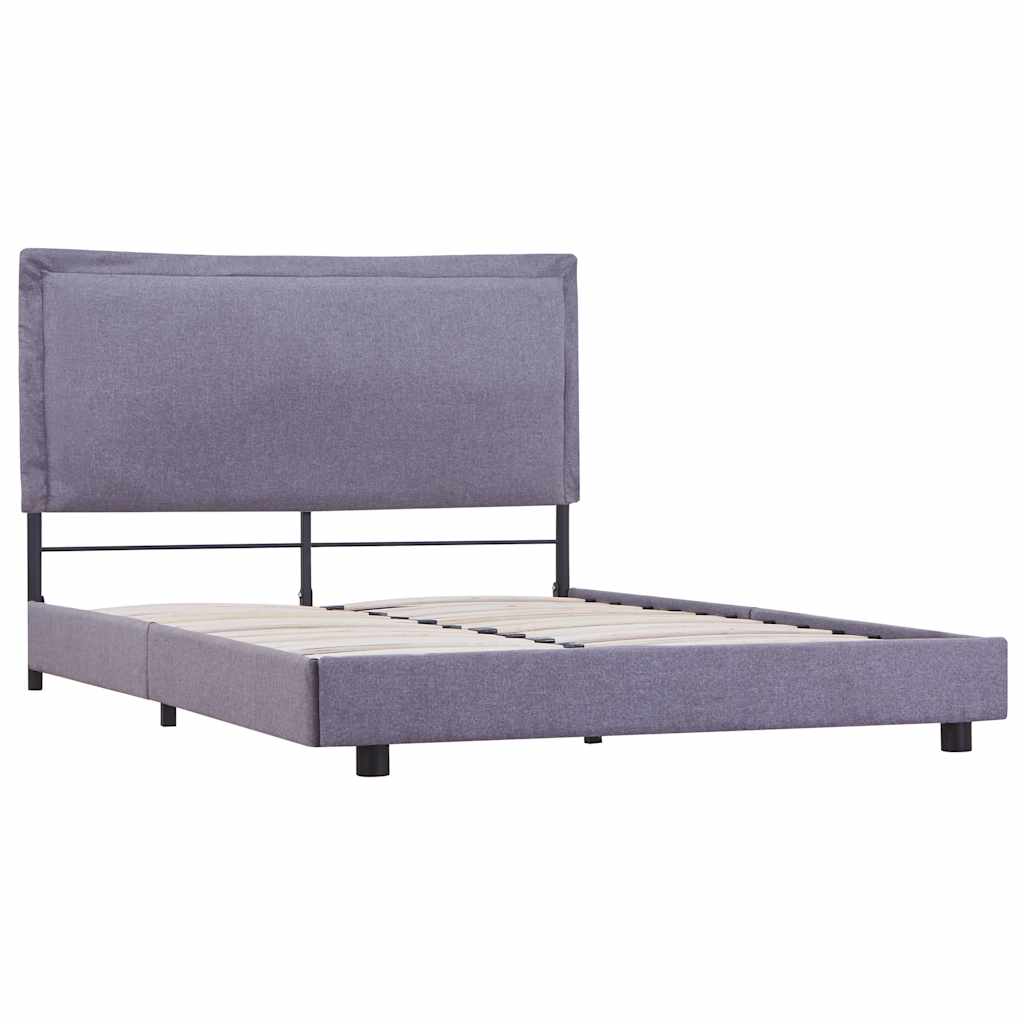 Bed Frame Without Mattress Fabric 135X190 Cm Double