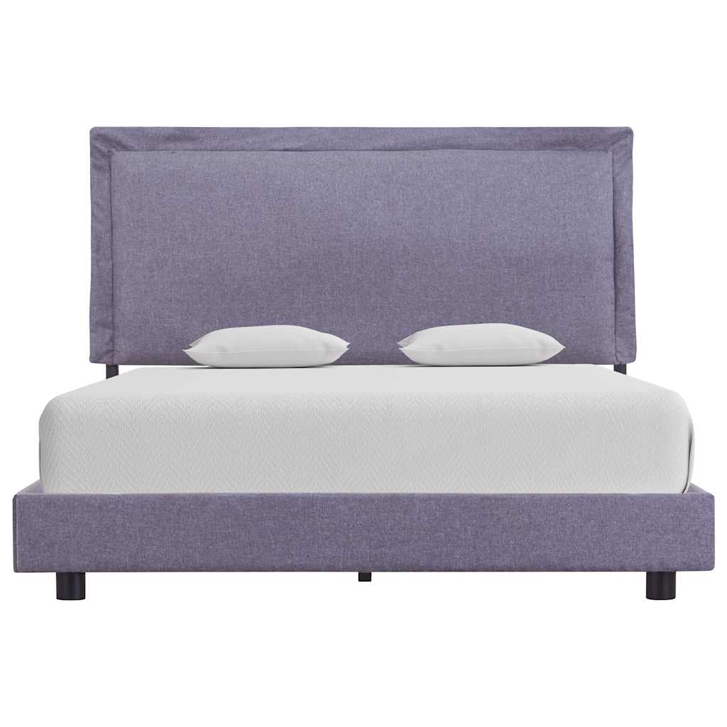 Bed Frame Without Mattress Fabric 135X190 Cm Double