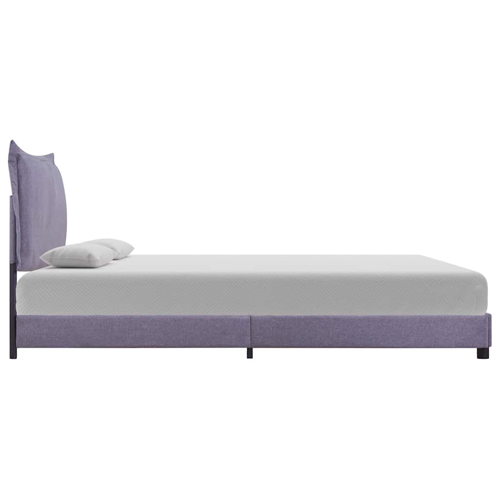 Bed Frame Without Mattress Fabric 135X190 Cm Double