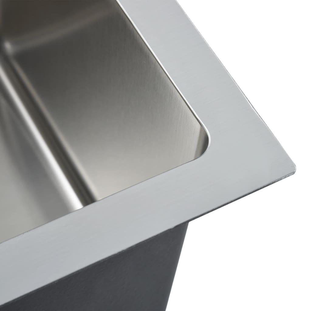 Handmade Kitchen Sink Stainless Steel 44 x 29 x 20 cm - Massive Discounts