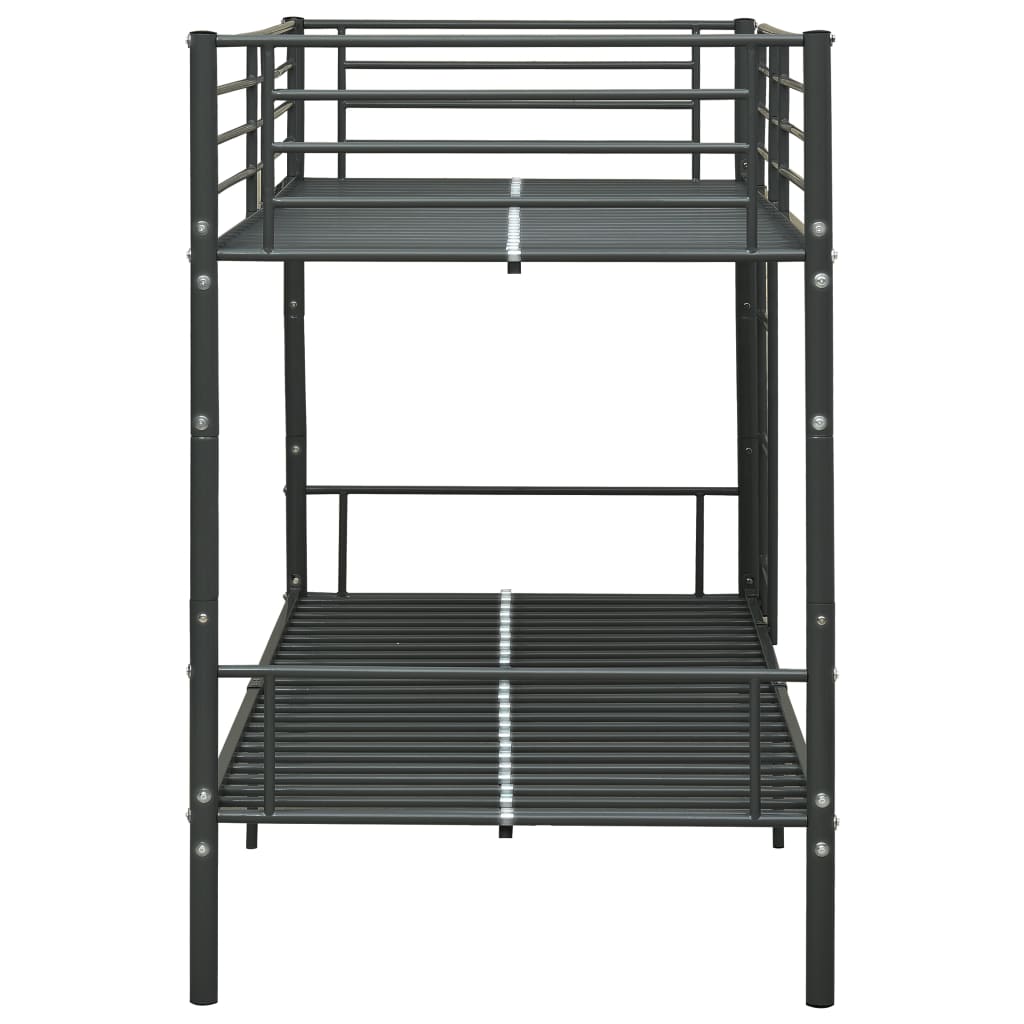Bunk Bed Without Mattress Metal 90X200Cm