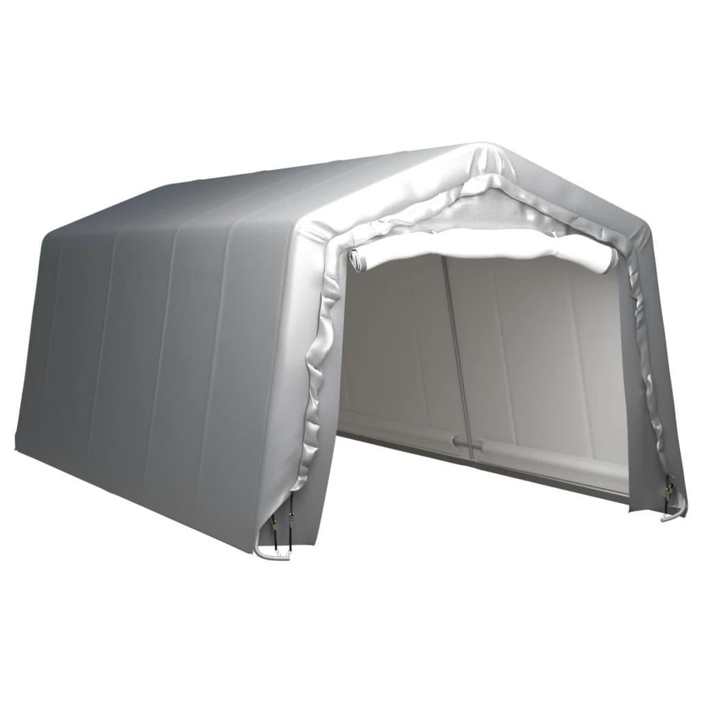 Storage Tent 300x600 cm Galvanised Steel Grey - Massive Discounts