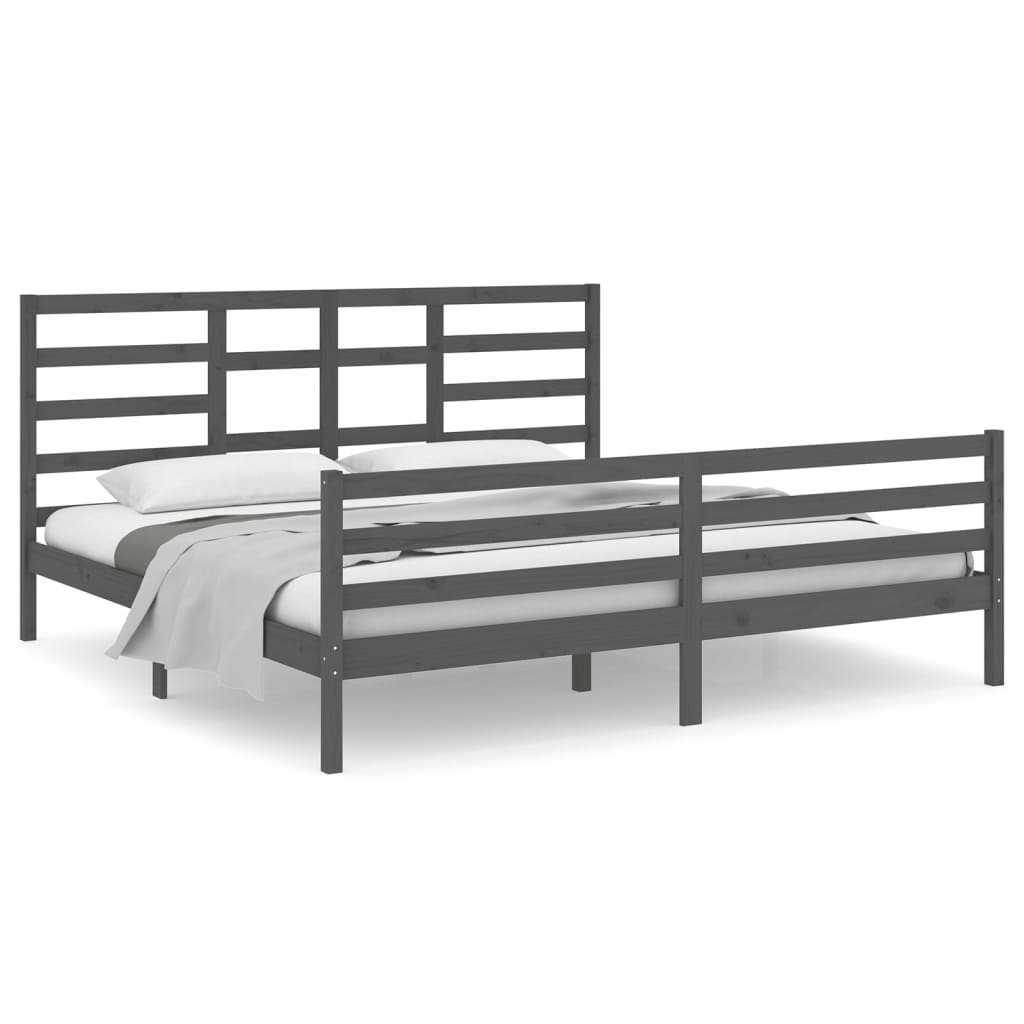 Bed Frame Without Mattress Solid Wood