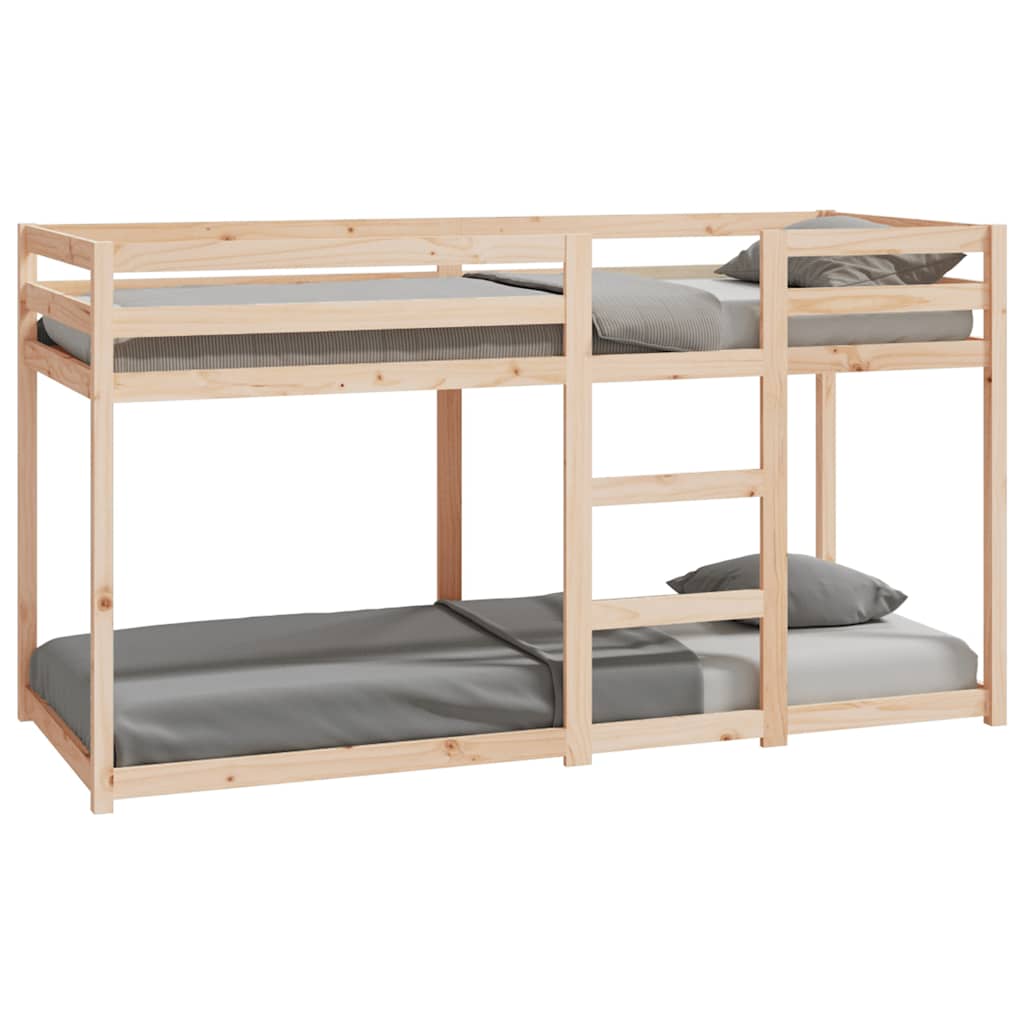 Bunk Bed Without Mattress Solid Wood Pine