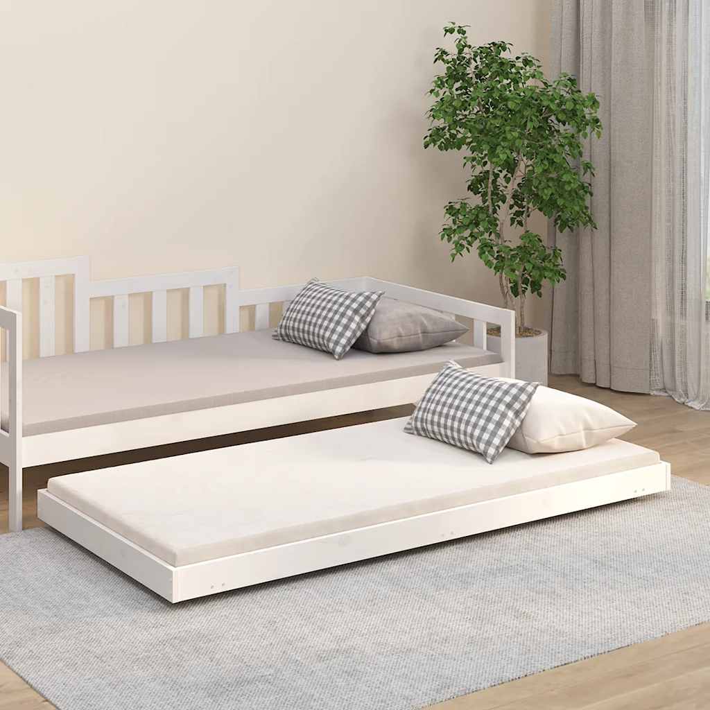 Bed Frame Without Mattress Solid Wood Pine