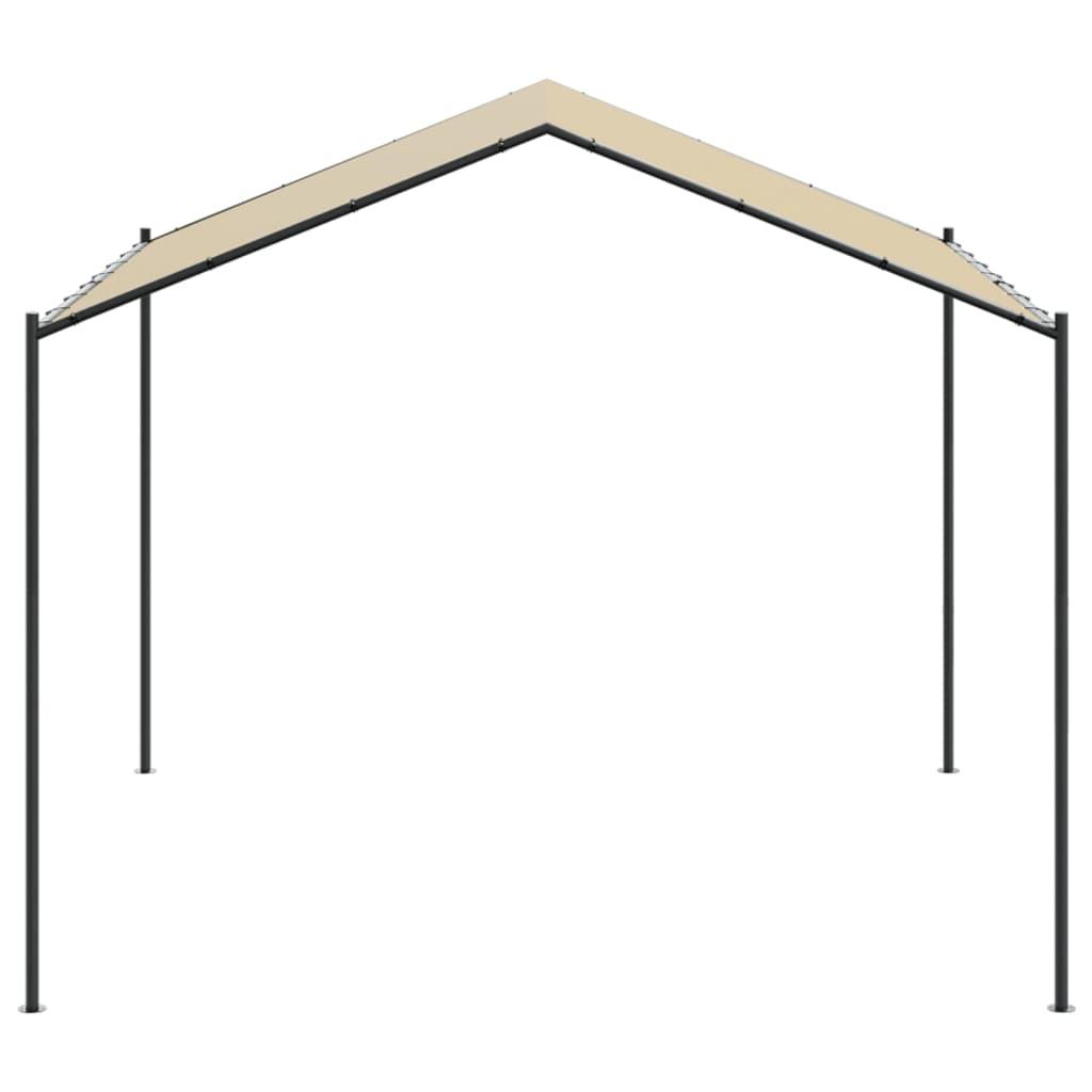 Canopy Tent Beige 4x4 m Steel and Fabric - Massive Discounts