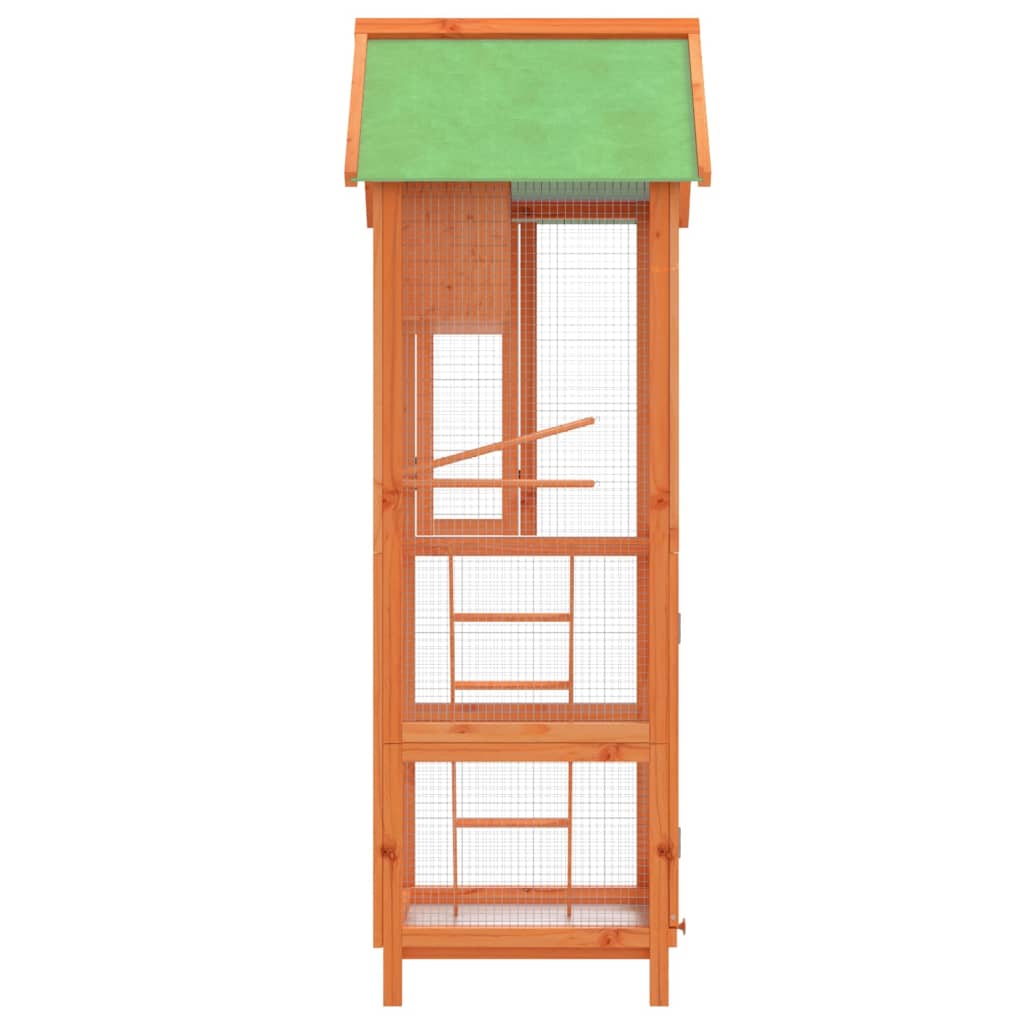 Bird House 60X58.5X160 Cm Solid Wood Pine