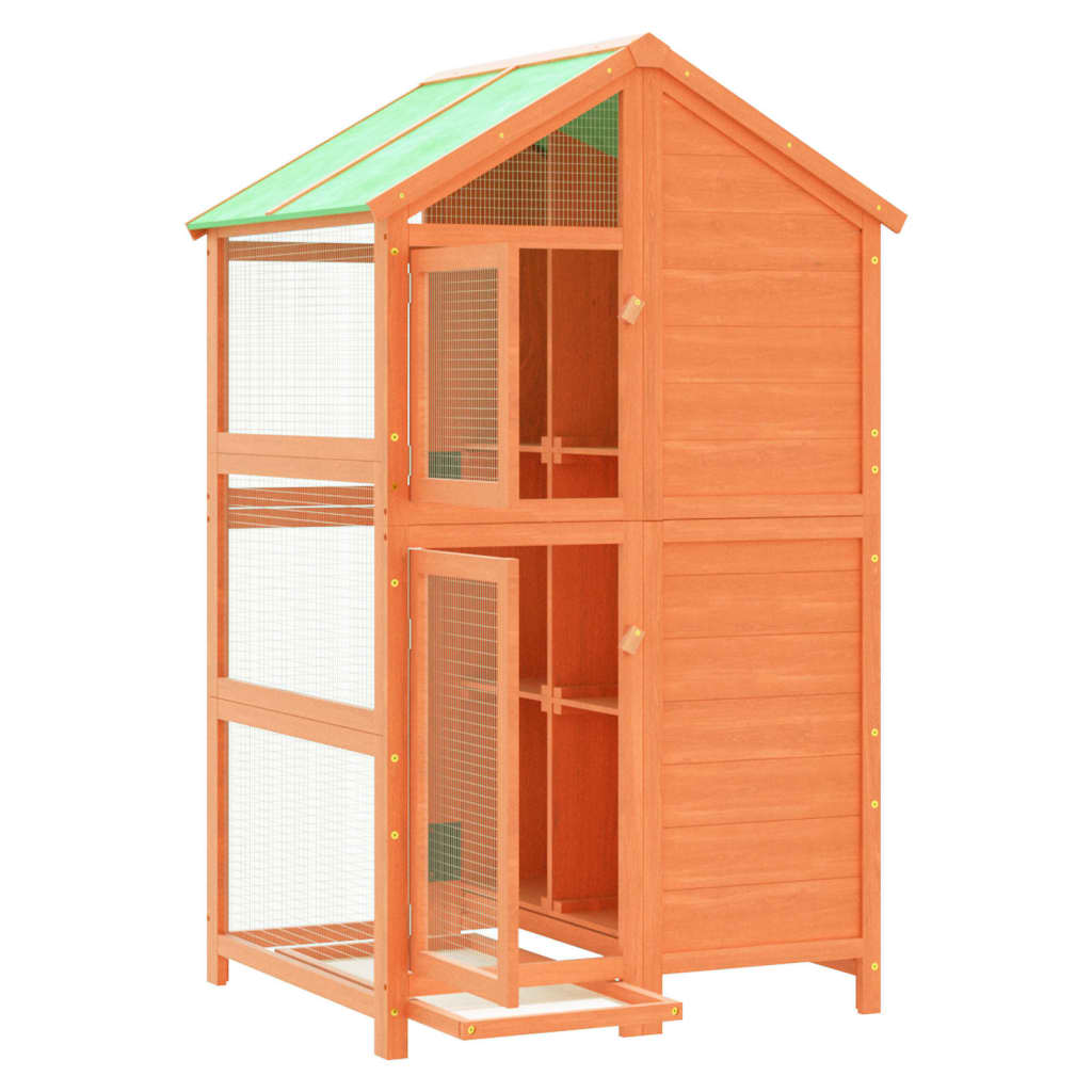 Bird House 97X81X152 Cm Solid Wood Pine