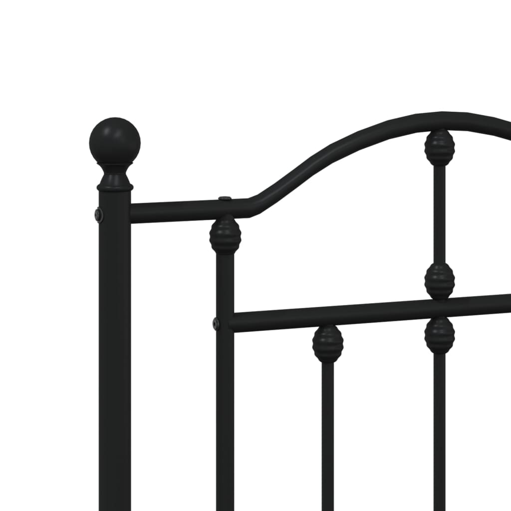Metal Bed Frame Without Mattress 200X200Cm