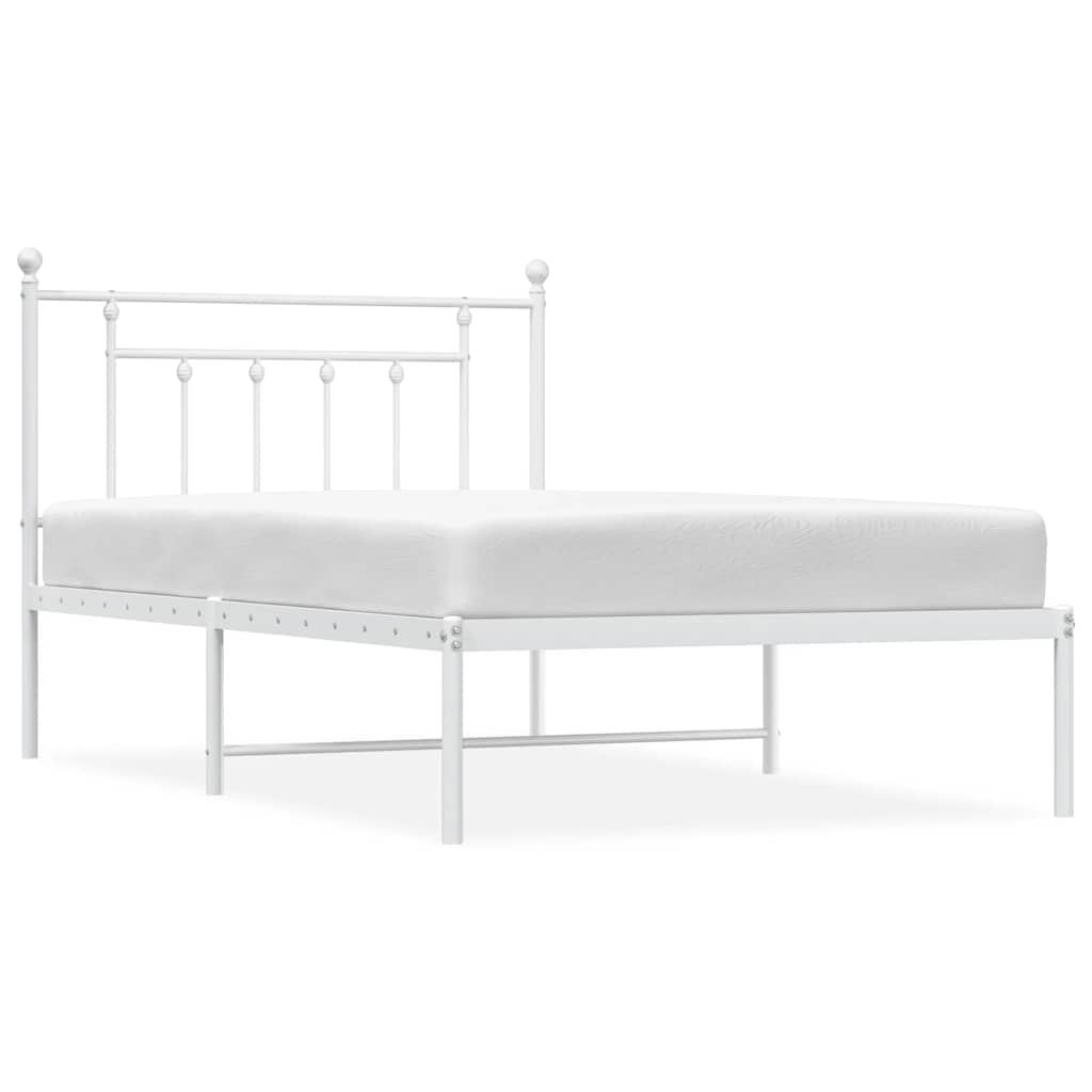Metal Bed Frame Without Mattress 100X200Cm
