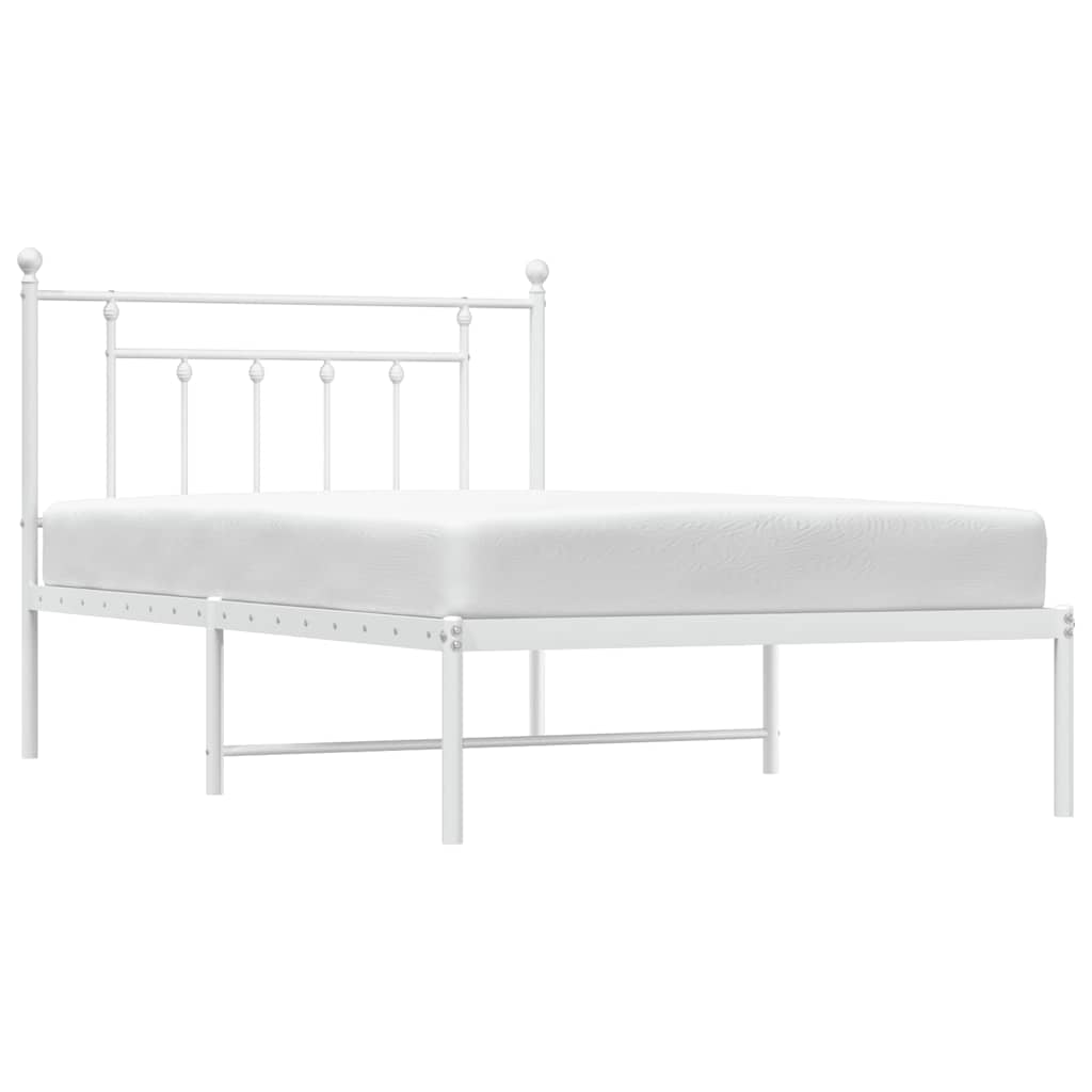 Metal Bed Frame Without Mattress 100X200Cm