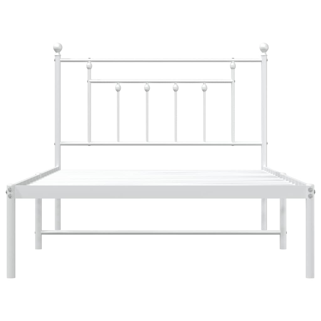 Metal Bed Frame Without Mattress 100X200Cm