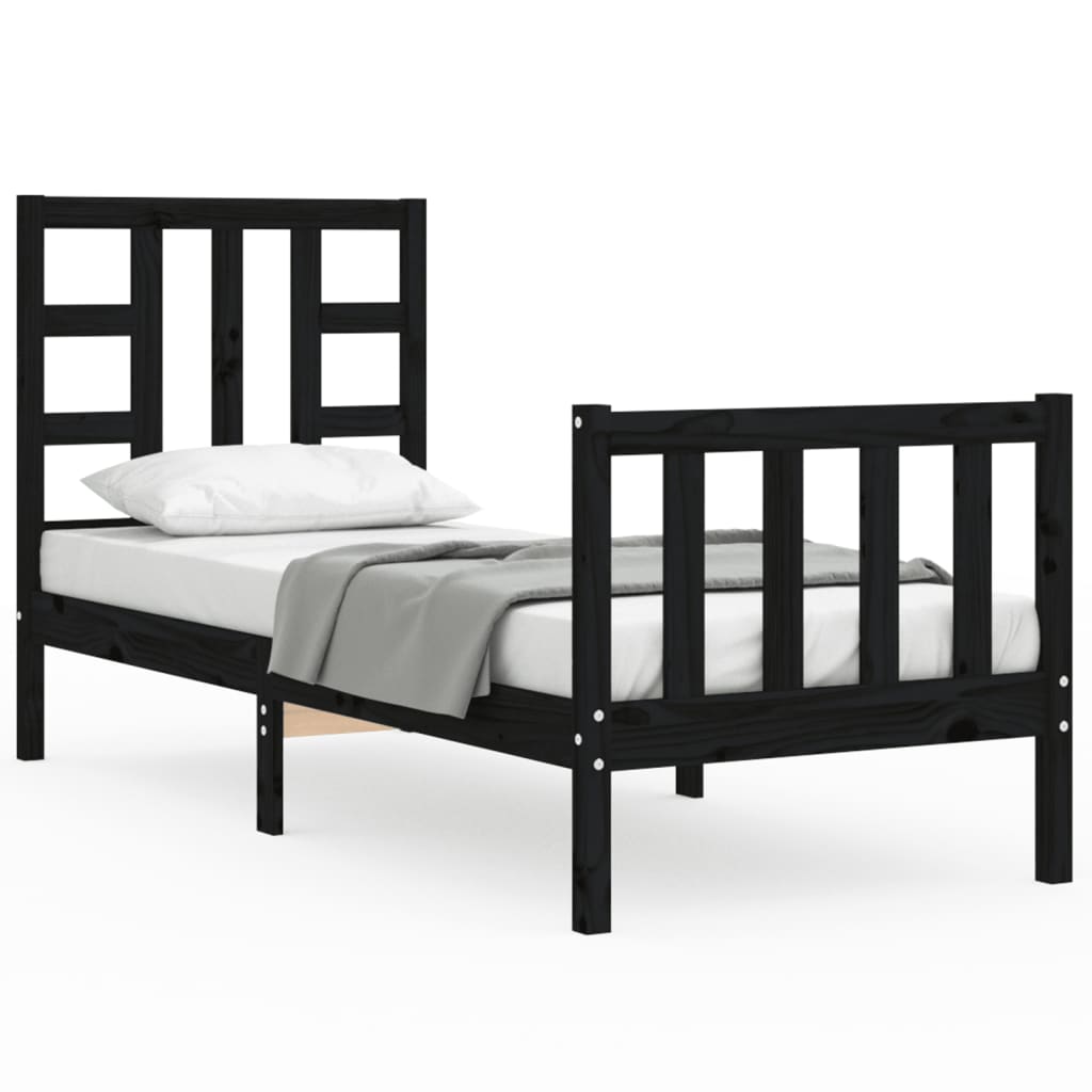 Bed Frame Without Mattress Small Single Solid Wood Pine