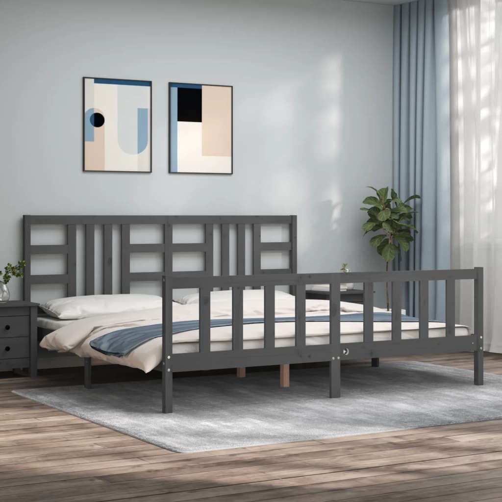 Bed Frame Without Mattress Small Single Solid Wood Pine
