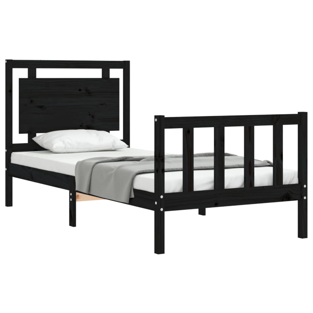 Bed Frame Without Mattress Small Single Solid Wood Pine
