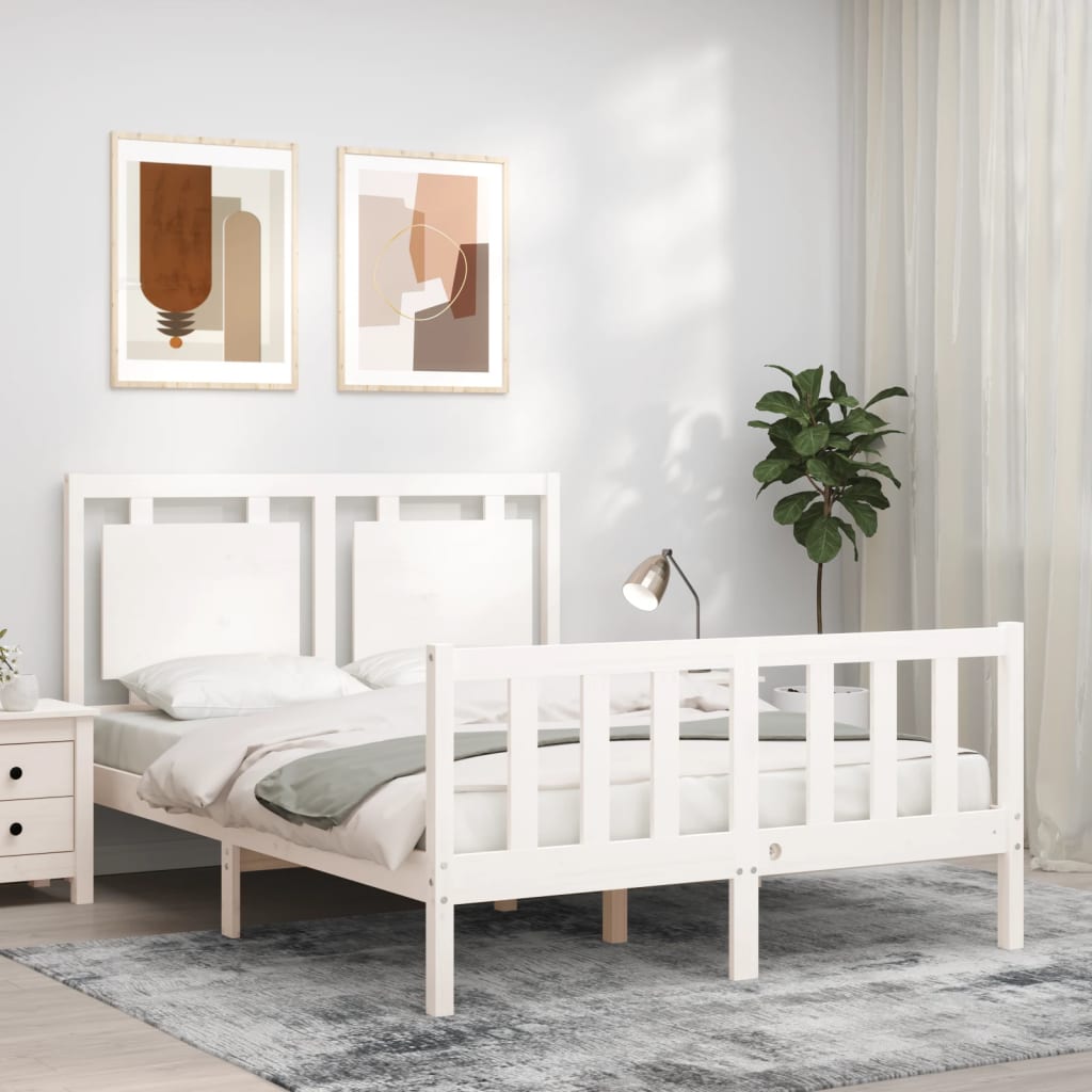Bed Frame Without Mattress Small Single Solid Wood Pine