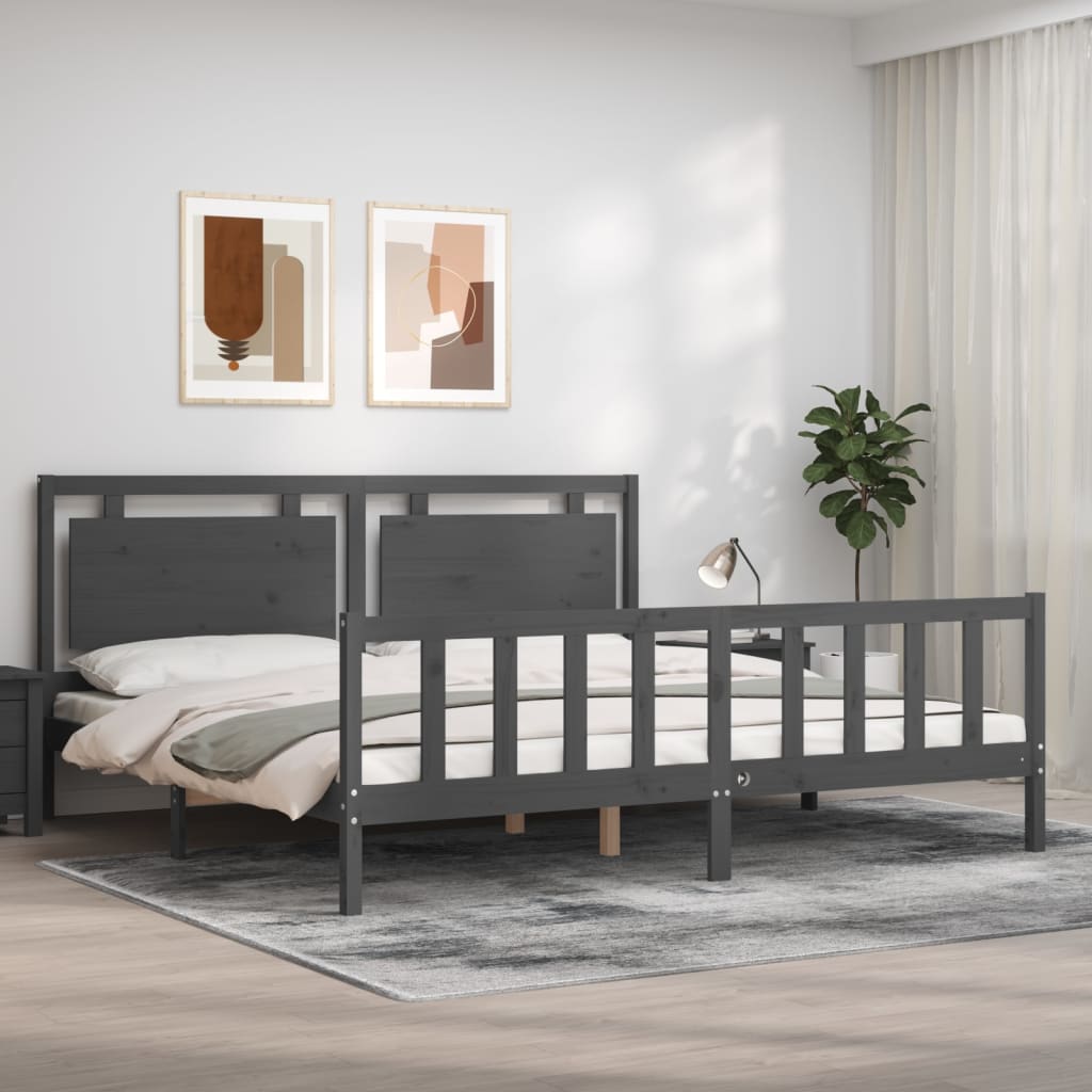 Bed Frame Without Mattress Small Single Solid Wood Pine
