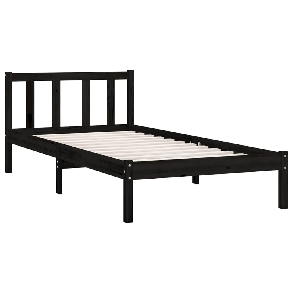Bed Frame Without Mattress Single Solid Wood Pine