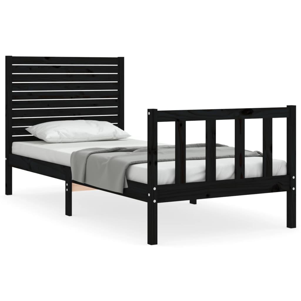 Bed Frame Without Mattress Small Single Solid Wood Pine