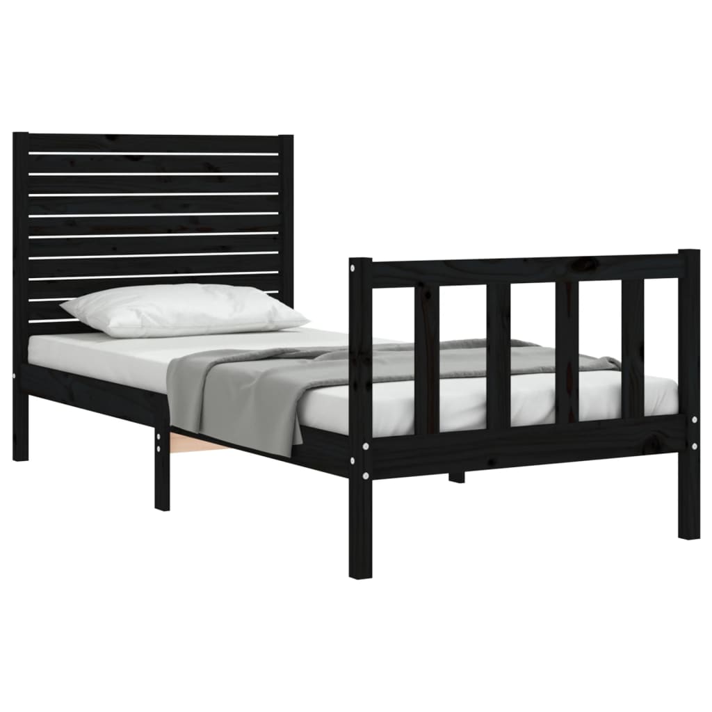 Bed Frame Without Mattress Small Single Solid Wood Pine