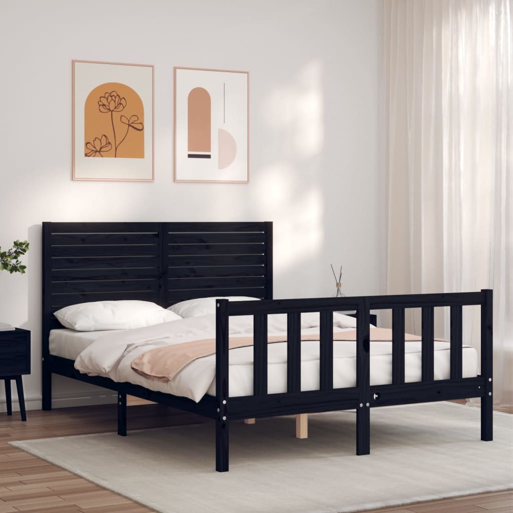 Bed Frame Without Mattress Small Single Solid Wood Pine