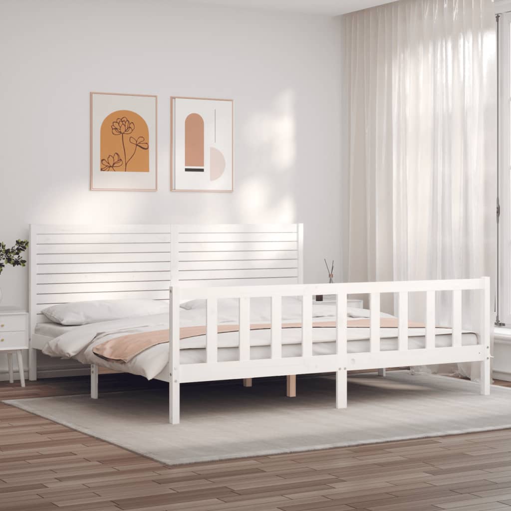 Bed Frame Without Mattress Small Single Solid Wood Pine
