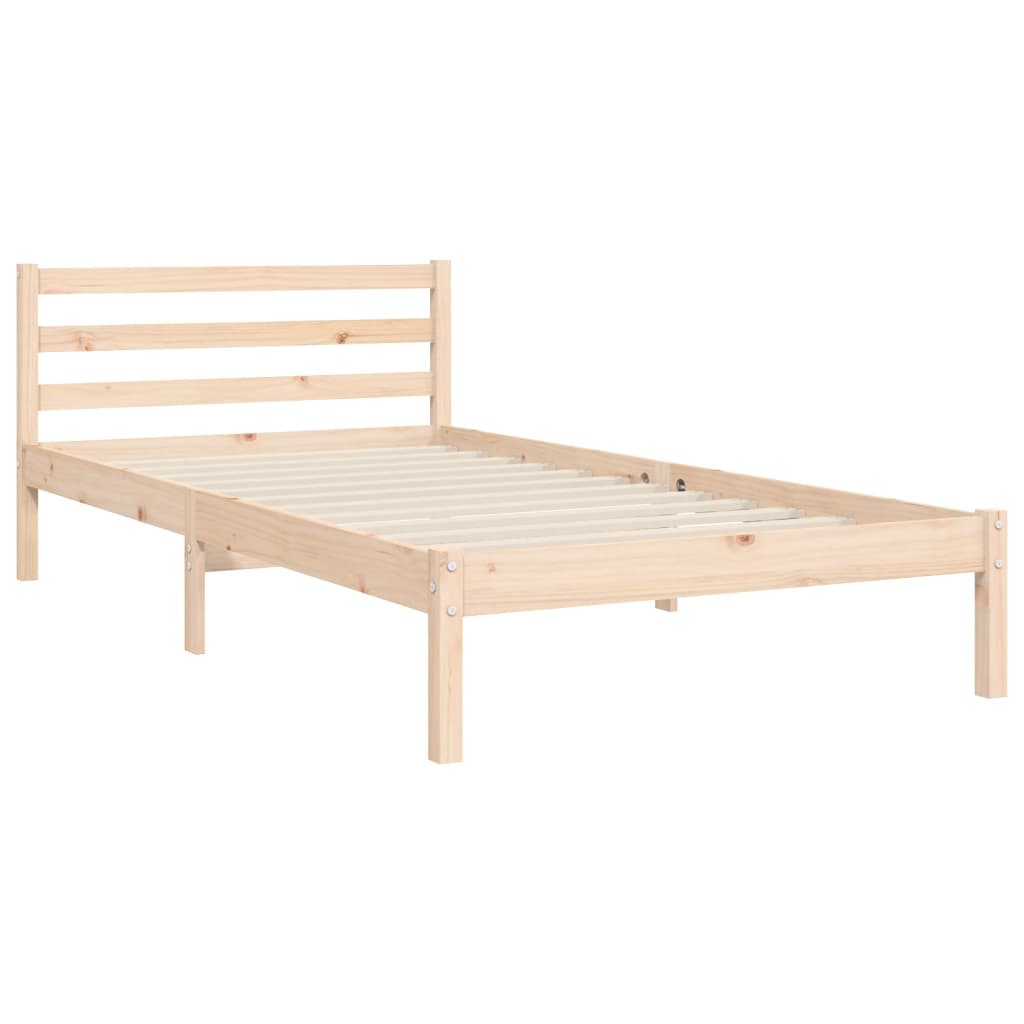 Bed Frame Without Mattress Small Single Solid Wood Pine